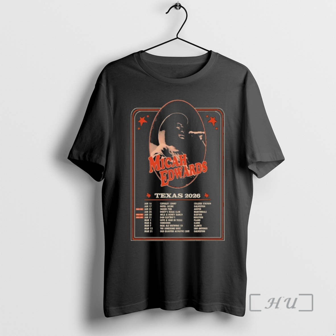 Trending Micah Edwards Texas Tour 2026 Dates T-Shirts, Hoodie, Sweatshirt | AU01DripNestTees.com