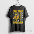 Trending Michigan Mich Again 5 Peat Our Bichigan Hail To The Victors Premium T Shirts Hoodie, Sweatshirt