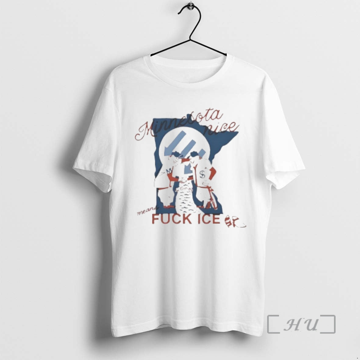 Trending Minnesota Nice Means Fuck Ice T-Shirts, Hoodie, Sweatshirt | AU01DripNestTees.com