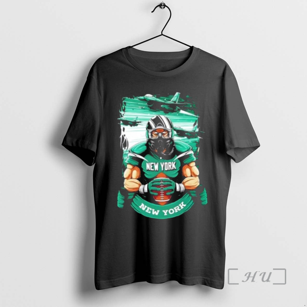 Trending New York Jets Football Mascot Hug The Ball T-Shirts, Hoodie, Sweatshirt | AU01DripNestTees.com