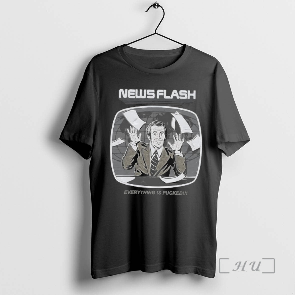 Trending News Flash Everything Is Fucked T-Shirts, Hoodie, Sweatshirt | AU01DripNestTees.com