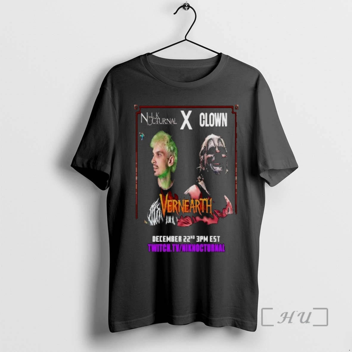 Trending Nik Nocturnal And Clown December 22 2025 Tour T-Shirts, Hoodie, Sweatshirt | AU01DripNestTees.com
