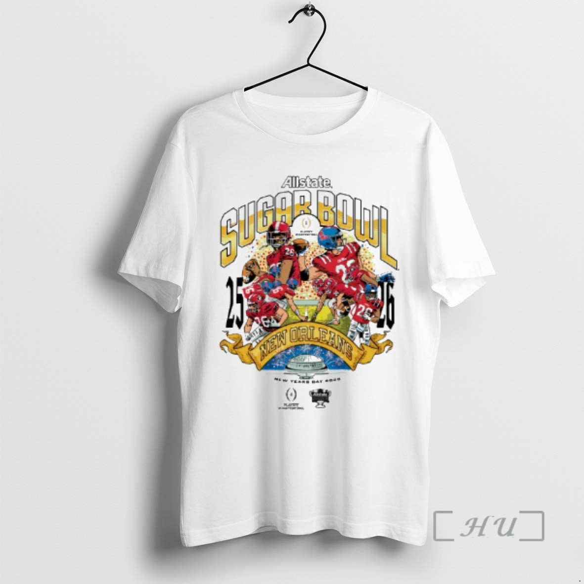 Trending Ole Miss 2026 Allstate Sugar Bowl New Orleans T-Shirts, Hoodie, Sweatshirt | AU01DripNestTees.com