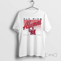 Trending Ole Miss Retro Stripe Alumni Hotty Toddy T-Shirts, Hoodie, Sweatshirt | AU01DripNestTees.com