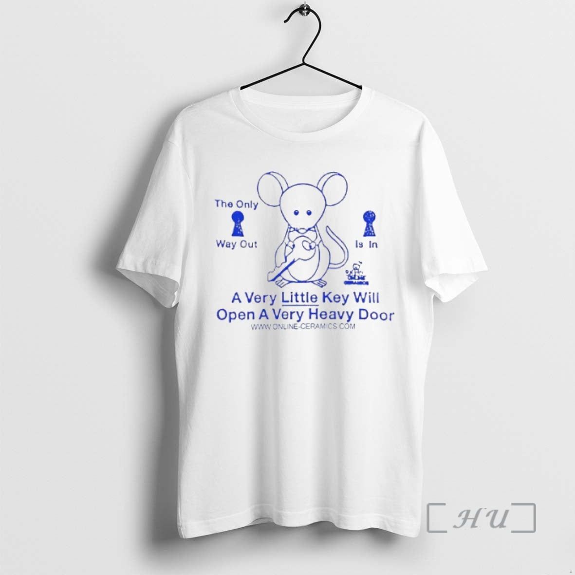Trending Online Ceramics The Only Way Out Is In T-Shirts, Hoodie, Sweatshirt | AU01DripNestTees.com