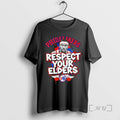 Trending Philadelphia 76ers Respect Your Elders T-Shirts, Hoodie, Sweatshirt | AU01DripNestTees.com