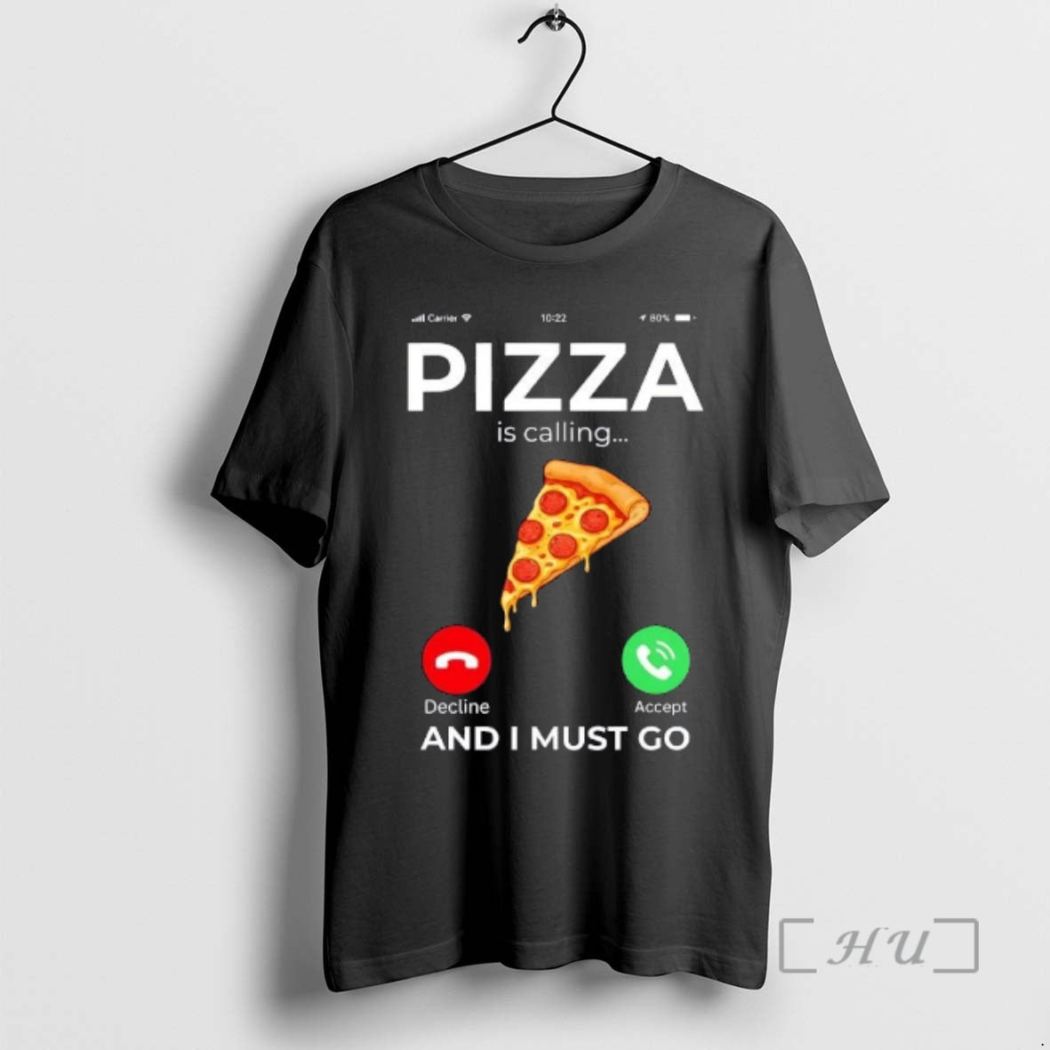 Trending Pizza Is Calling And I Must Go T-Shirts, Hoodie, Sweatshirt | AU01DripNestTees.com