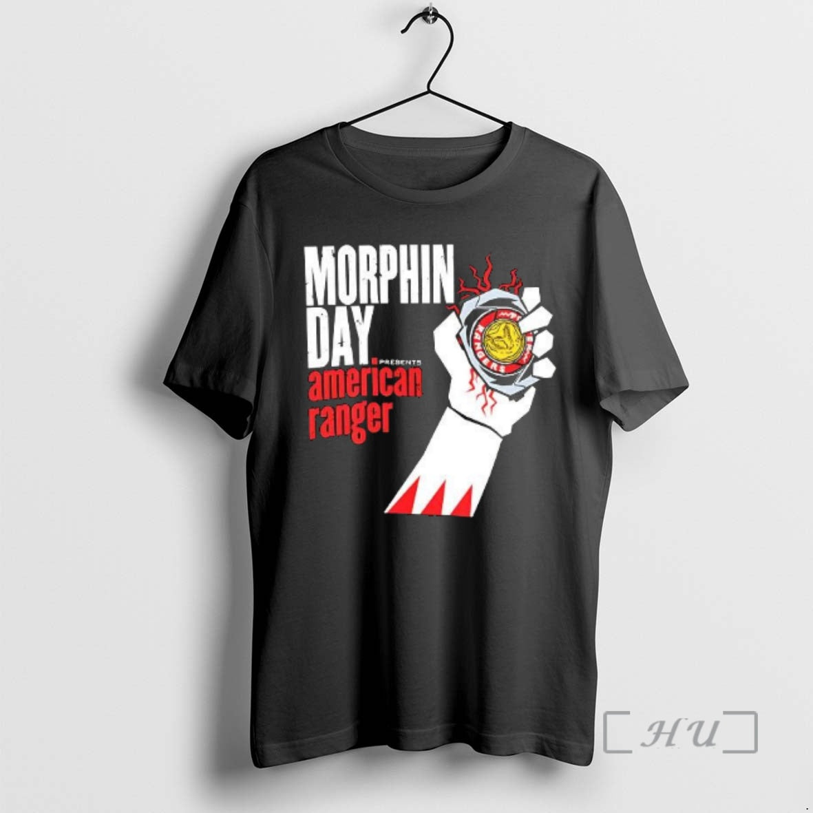 Trending Power Rangers Morphin Day Presents American Range T-Shirts, Hoodie, Sweatshirt | AU01DripNestTees.com