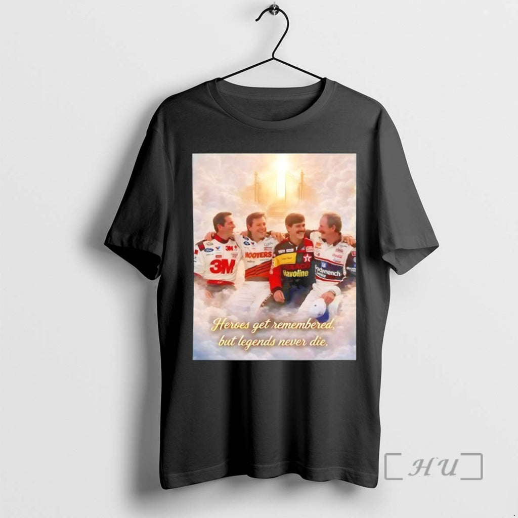 Trending Racer Heroes Get Remembered But Legends Never Die T-Shirts, Hoodie, Sweatshirt | AU01DripNestTees.com