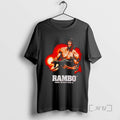 Trending Rambo Gun First Blood Collage T-Shirts, Hoodie, Sweatshirt | AU01DripNestTees.com