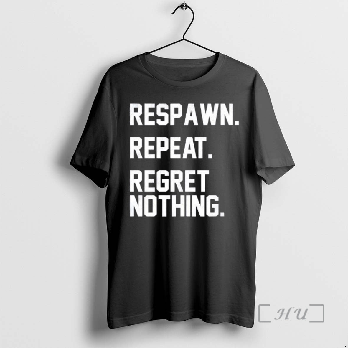 Trending Respawn Repeat Regret Nothing Funny Gamer T-Shirts, Hoodie, Sweatshirt | AU01DripNestTees.com