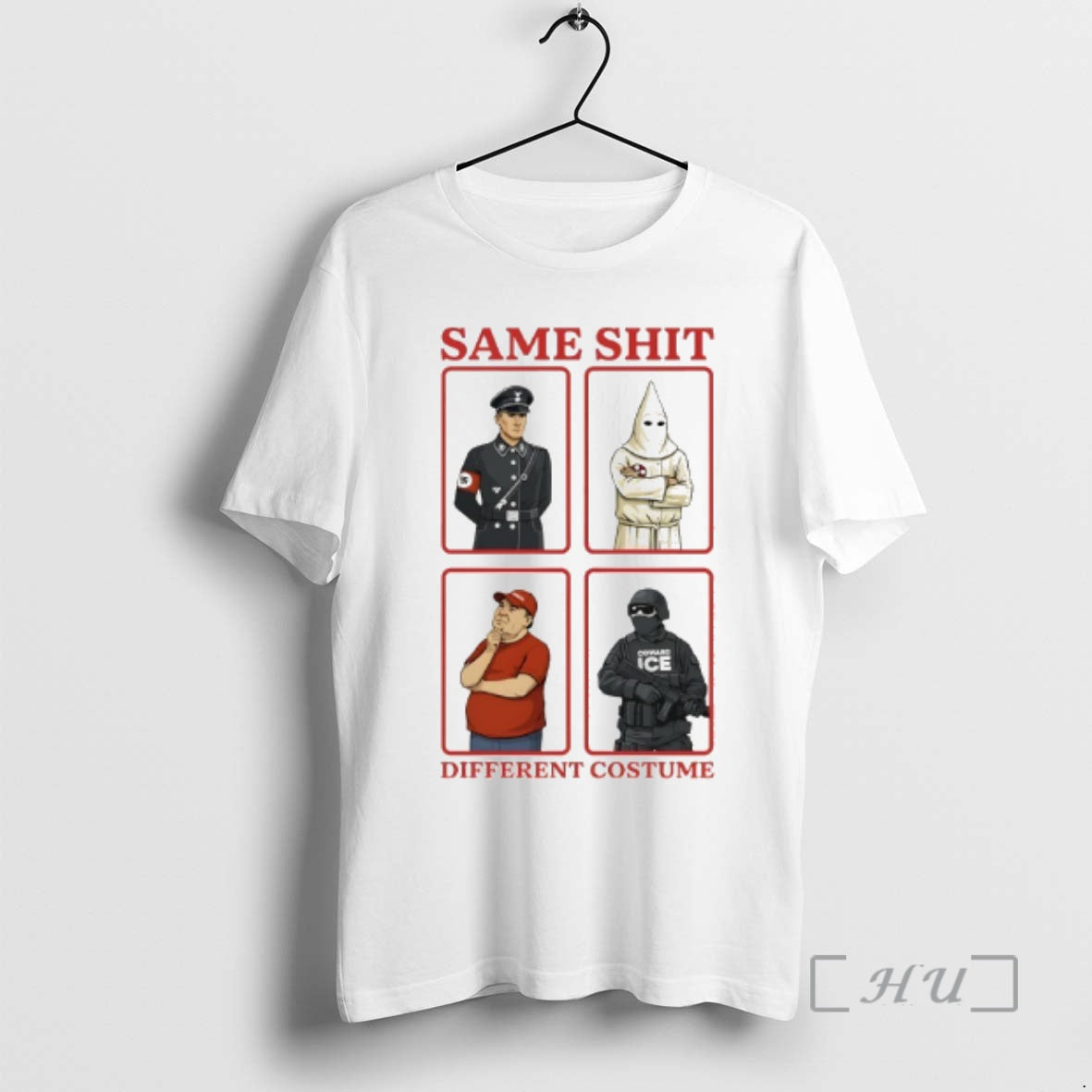 Trending Same Shit Different Costume Anti Coward Ice T-Shirts, Hoodie, Sweatshirt | AU01DripNestTees.com