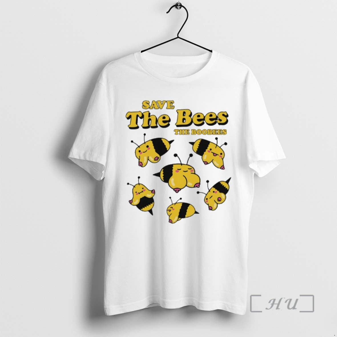 Trending Save The Bees The Boobees Funny T-Shirts, Hoodie, Sweatshirt | AU01DripNestTees.com