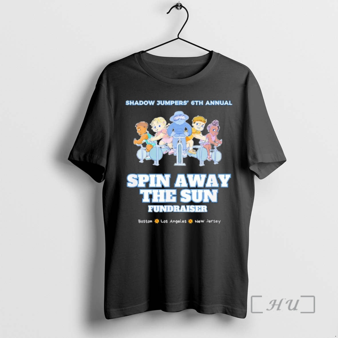 Trending Shadow Jumpers 6th Annual Spin Away The Sun T-Shirts, Hoodie, Sweatshirt | AU01DripNestTees.com