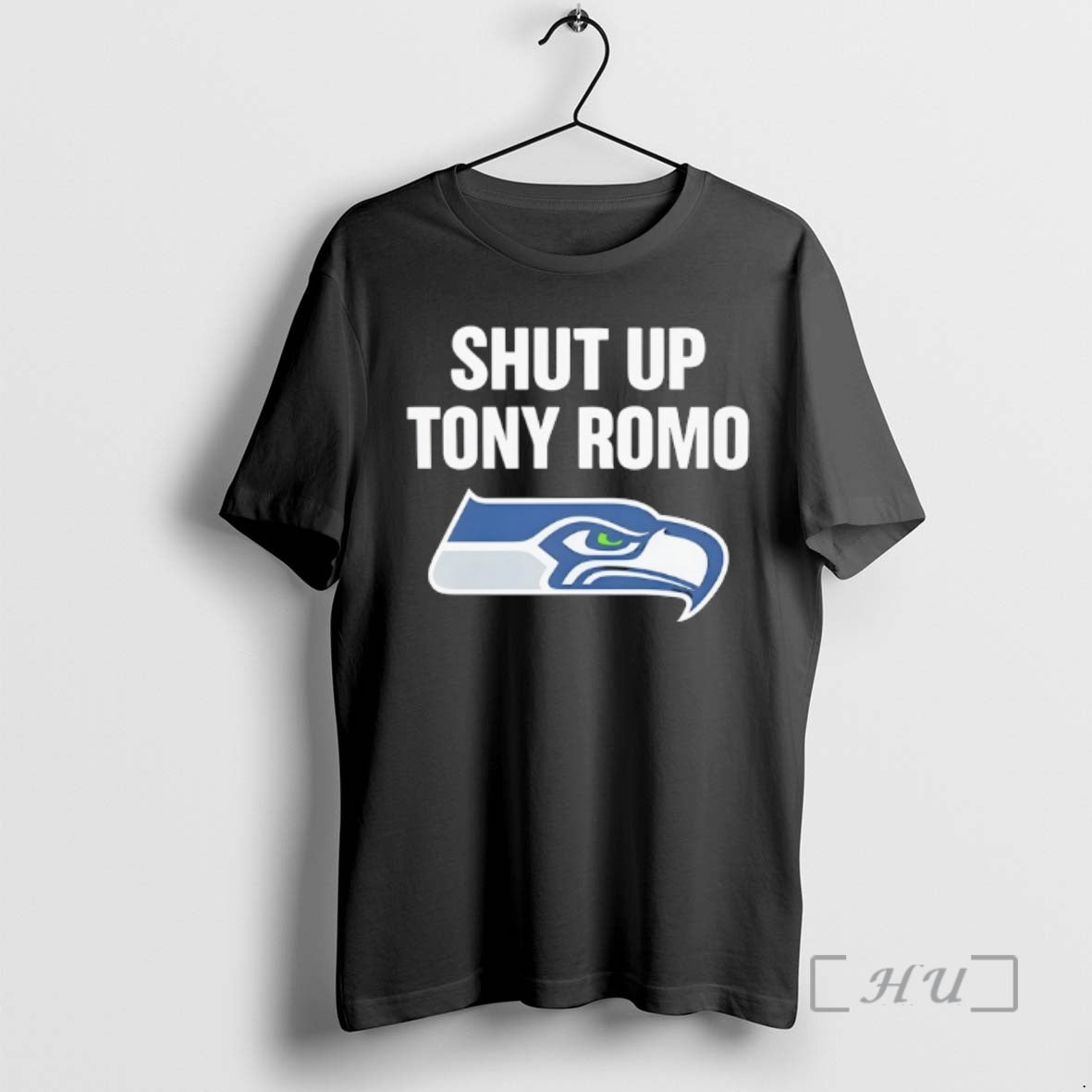 Trending Shut Up Tony Romo Seahawks Logo T-Shirts, Hoodie, Sweatshirt | AU01DripNestTees.com