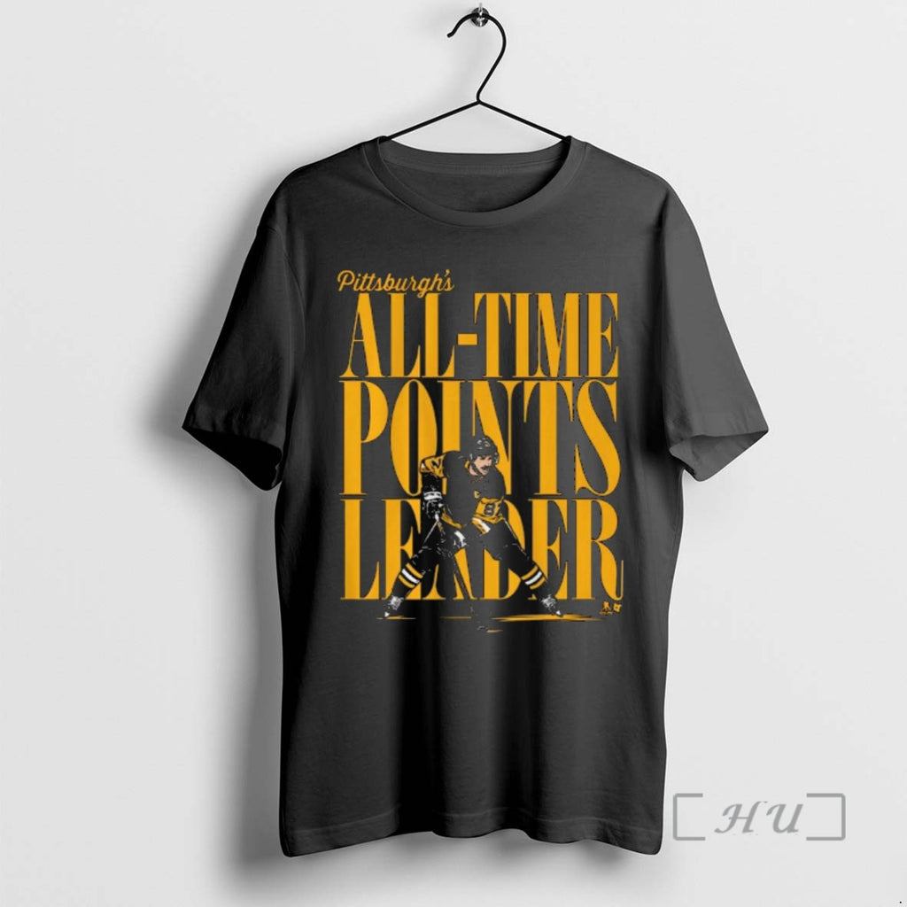 Trending Sidney Crosby Pittsburgh All Time Points Leader T-Shirts, Hoodie, Sweatshirt | AU01DripNestTees.com