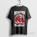 Trending Skeleton Dead Men Tell No Tales Flying House T-Shirts, Hoodie, Sweatshirt | AU01DripNestTees.com