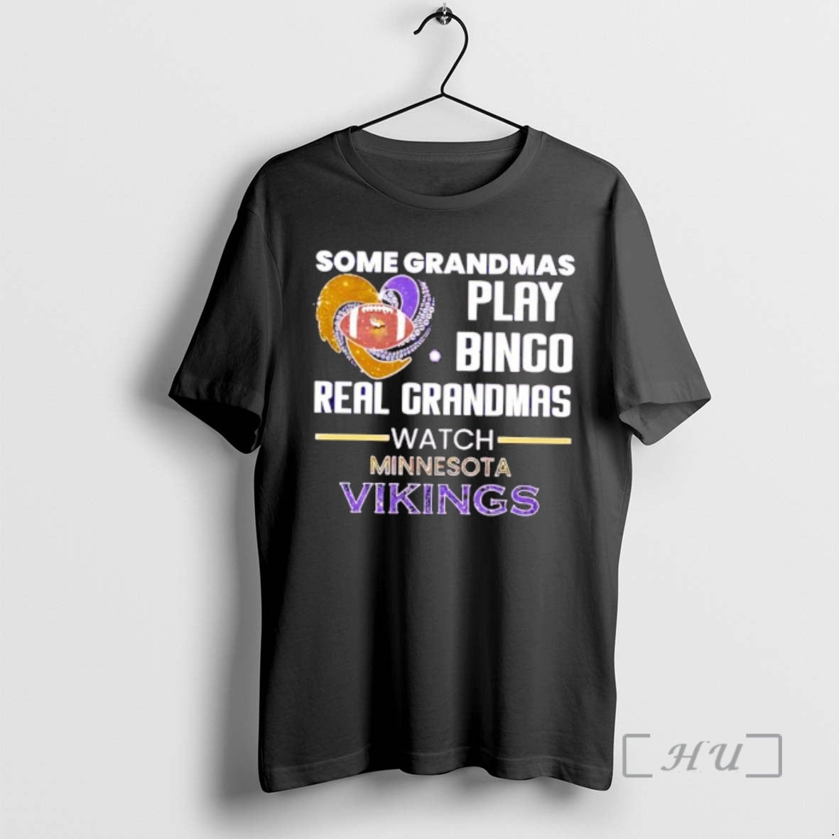 Trending Some Grandmas Play Bingo Real Grandmas Watch Minnesota Vikings 2026 Premium T Shirts Sweater Hoodie, Sweatshirt