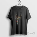 Trending Sword And Crown Deer Antlers Logo T-Shirts, Hoodie, Sweatshirt | AU01DripNestTees.com