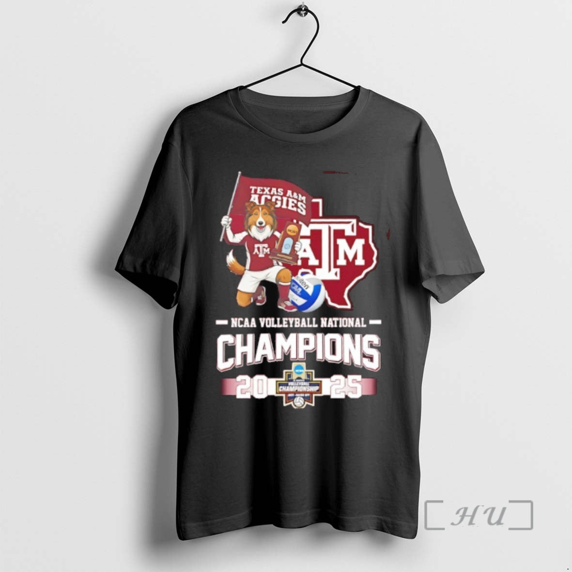 Trending Texas Am Aggies 2025 Volleyball National Champions Mascot Flag T-Shirts, Hoodie, Sweatshirt | AU01DripNestTees.com