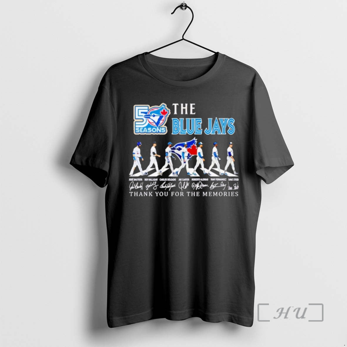 Trending The Toronto Blue Jays 50 Seasons Thank You For The Memories Premium T Shirts Hoodie, Sweatshirt
