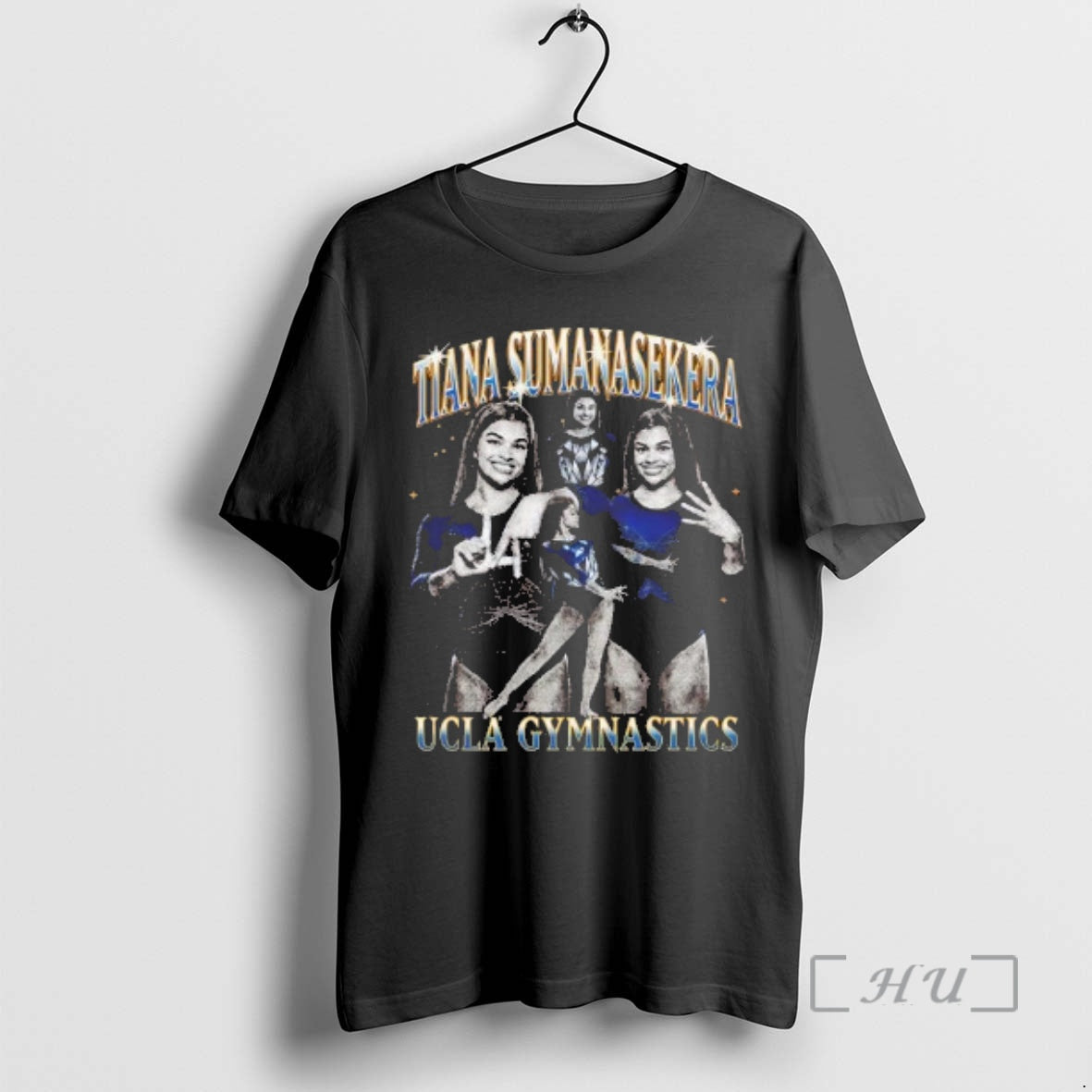 Trending Tiana Sumanasekera Illustrated Ucla Gymnastics Picture Collage T-Shirts, Hoodie, Sweatshirt | AU01DripNestTees.com