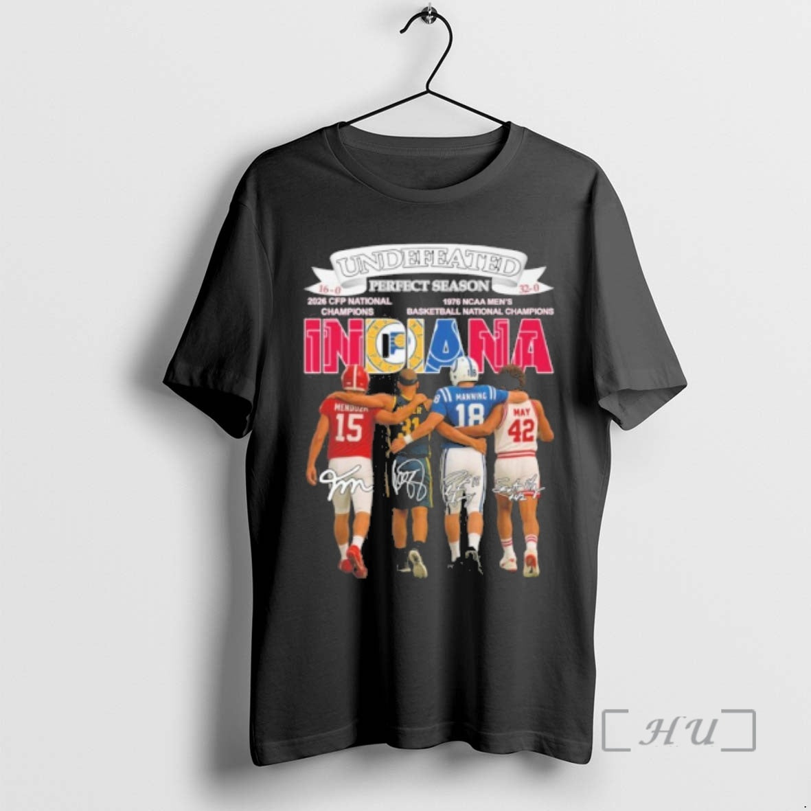 Trending Undefeated Perfect Season Indiana Sports Teams Players T-Shirts, Hoodie, Sweatshirt | AU01DripNestTees.com