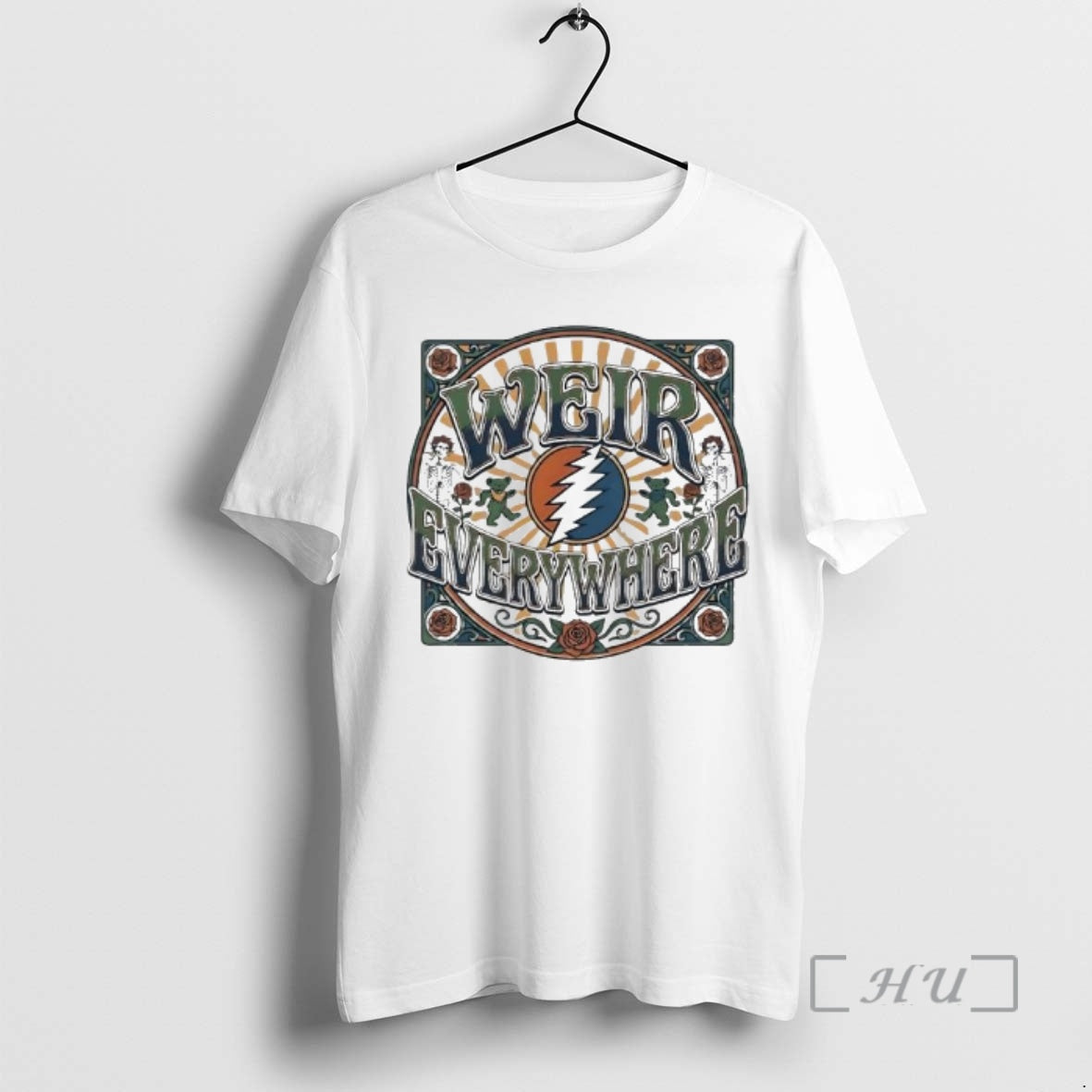 Trending Weir Everywhere Grateful Dead Graphic T-Shirts, Hoodie, Sweatshirt | AU01DripNestTees.com