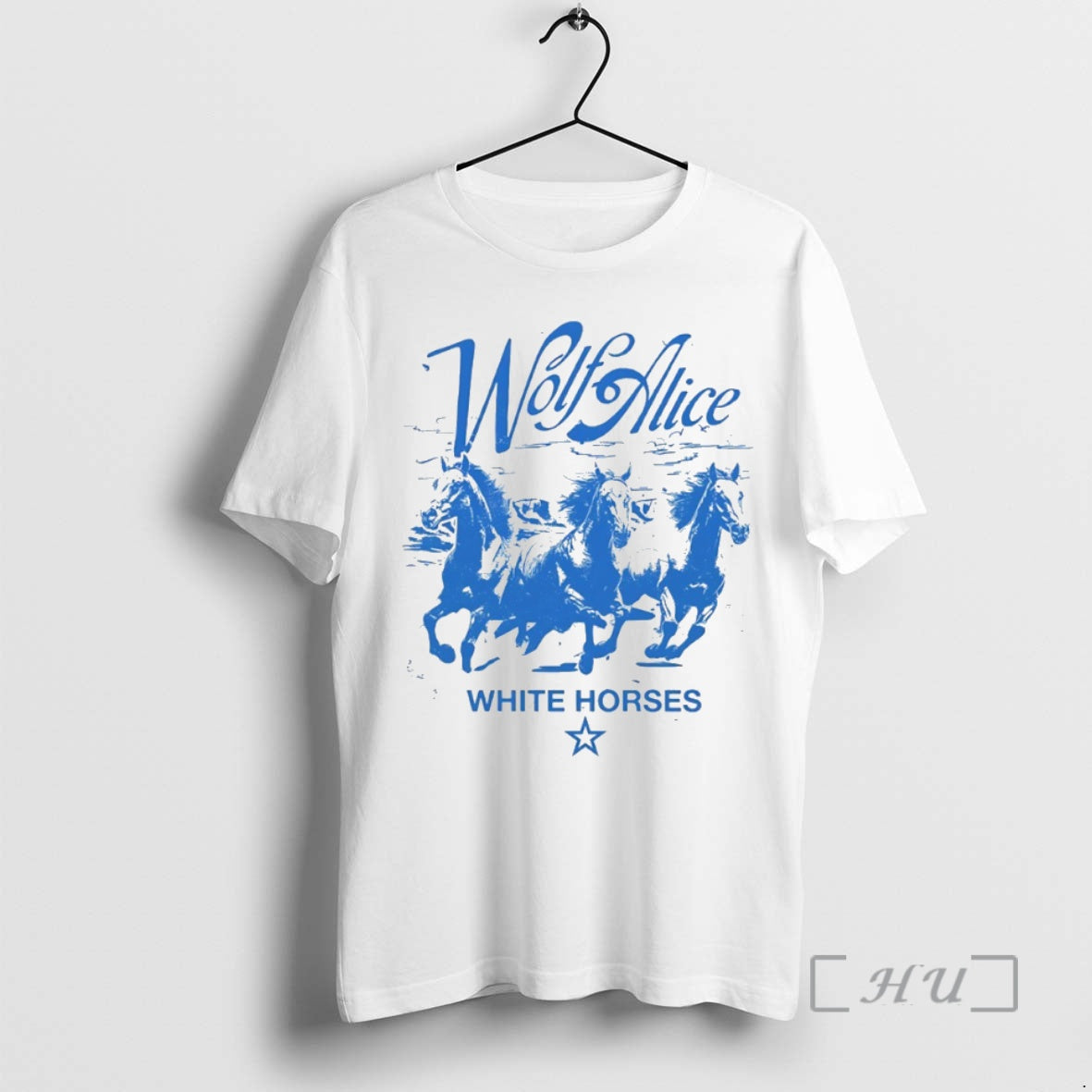 Trending Wolf Alice White Horses Circle T-Shirts, Hoodie, Sweatshirt | AU01DripNestTees.com