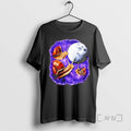 Trending Yearning Snails In Space Moon Graphic T-Shirts, Hoodie, Sweatshirt | AU01DripNestTees.com