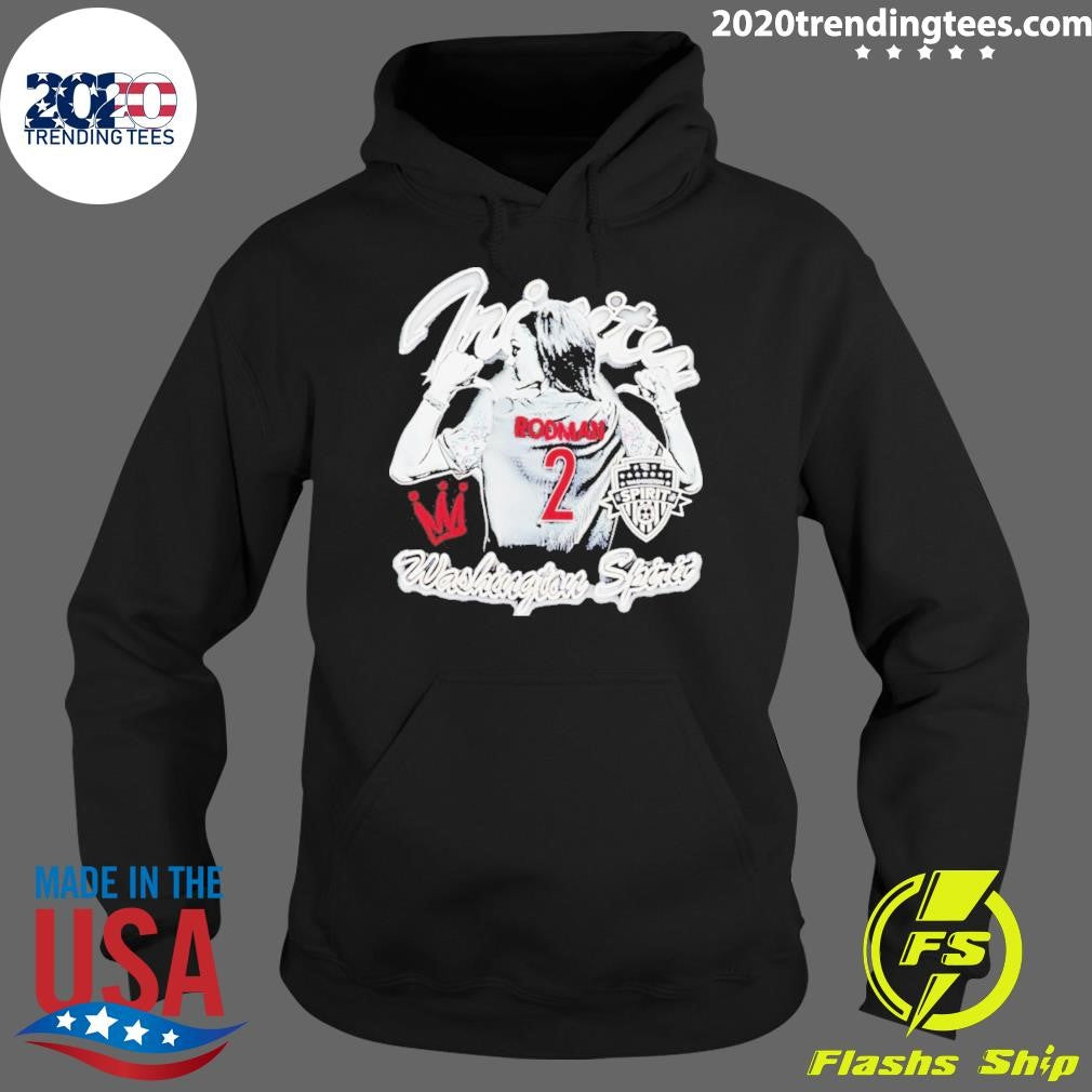 Trinity Rodman Washington Spirit Nwsl Mono Shirt