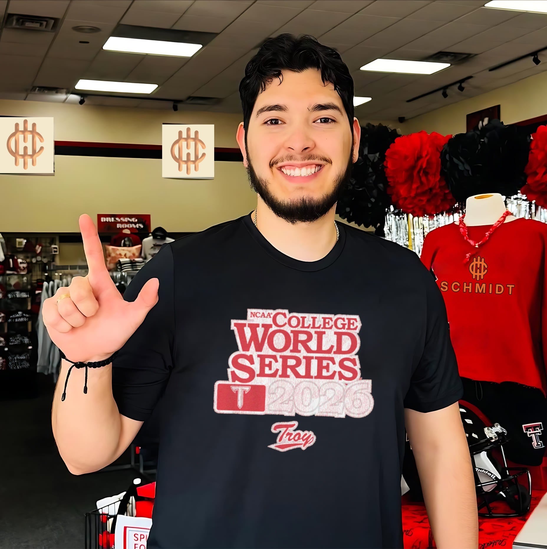 Troy Baseball 2026 NCAA College World Series shirt