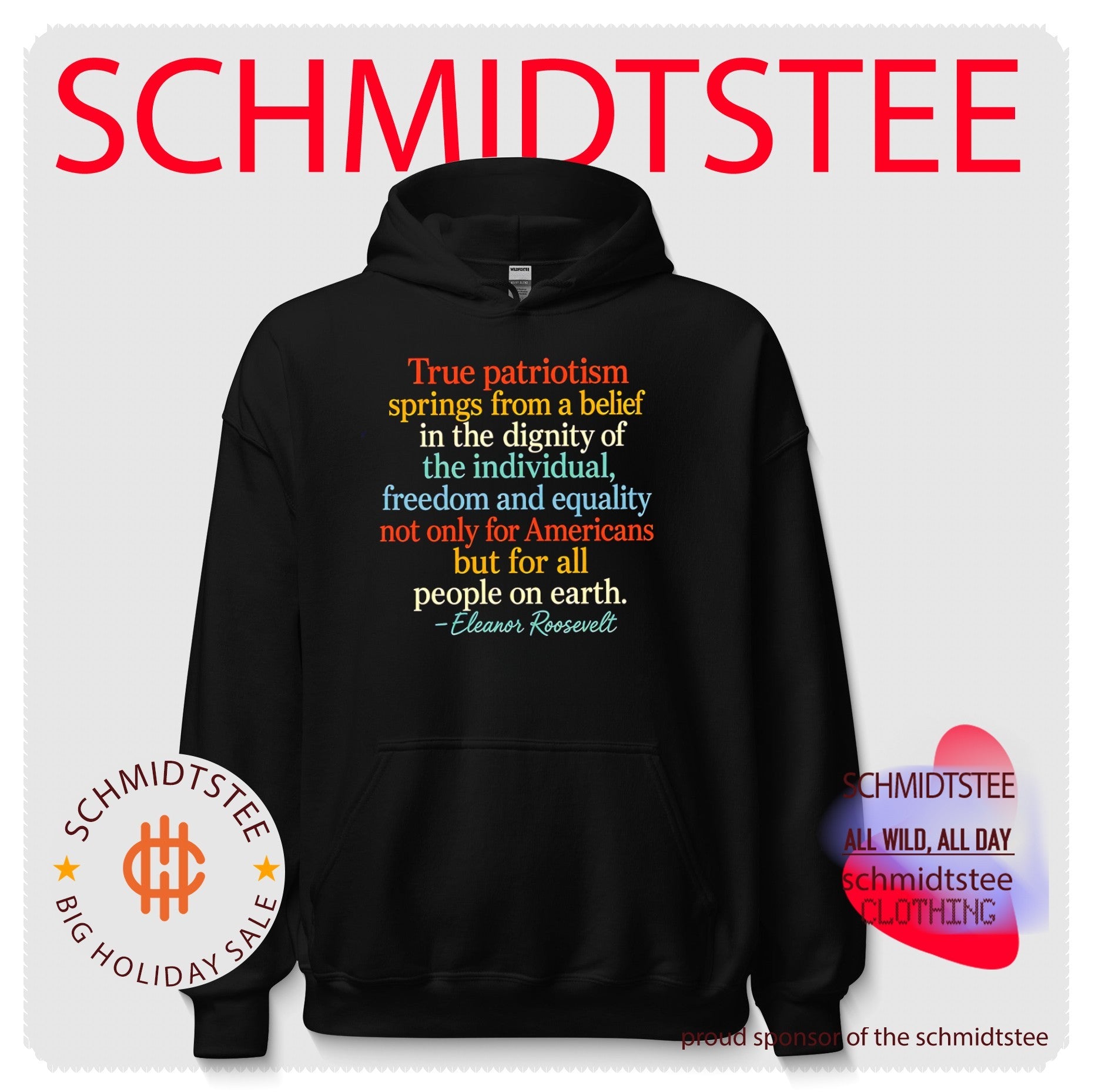 True patriotism springs from a belief in the dignity of the individual freedom and equality not only for Americans shirt