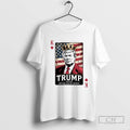 Trump 2028 Never Back Down King Card