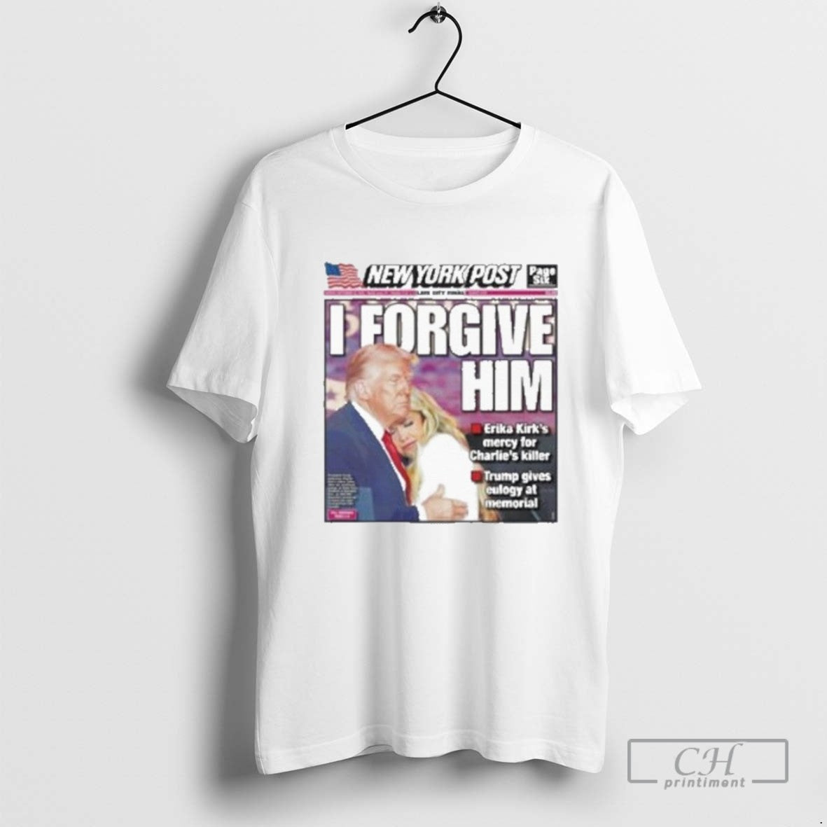 Trump And Erika Kirk New York Post I Forgive Him