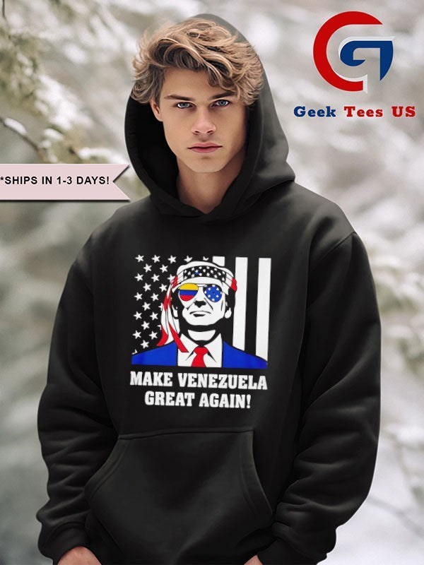 Trump Make Venezuela Great Again Special flag T-shirt