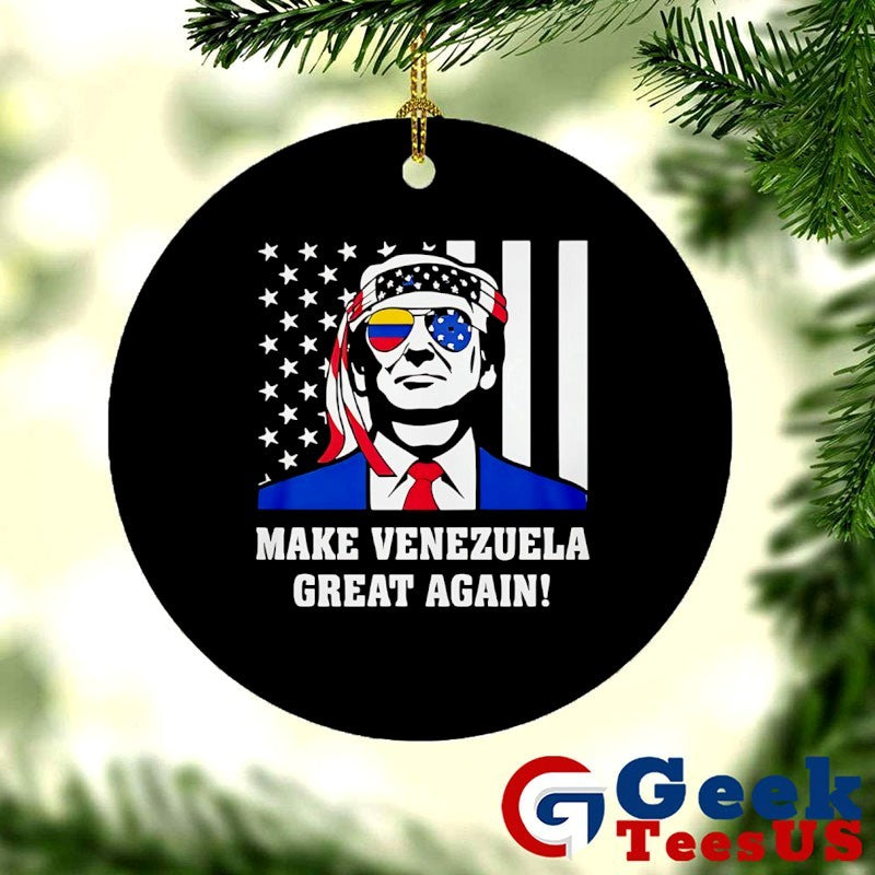 Trump Make Venezuela Great Again Special flag T-shirt