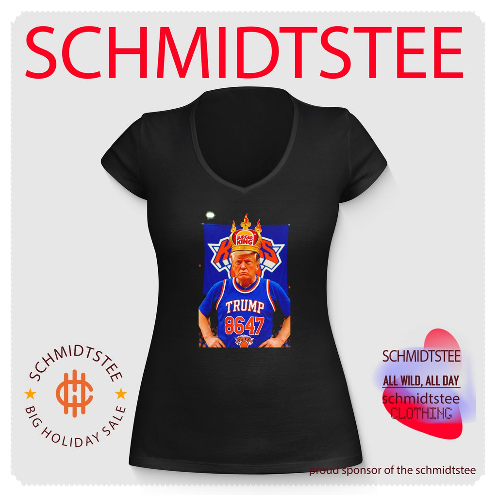 Trump New York Knicks 8647 Burger King shirt