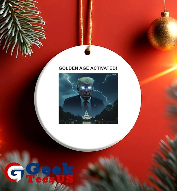 Trump The Golden Age Activated of America shirt