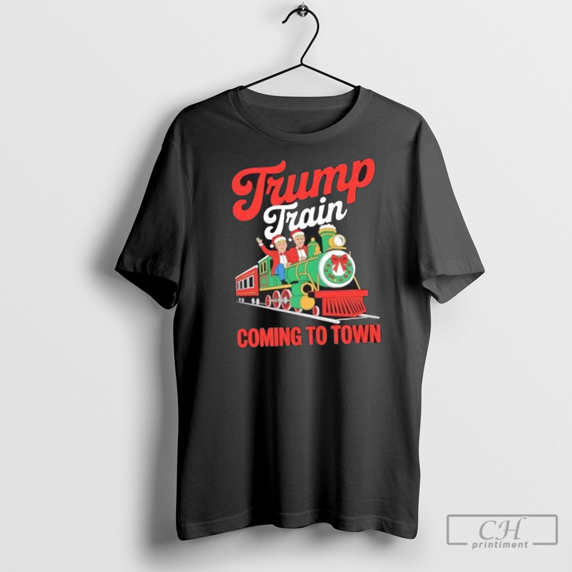 Trump Vance Satan Hat Christmas Coming To Town