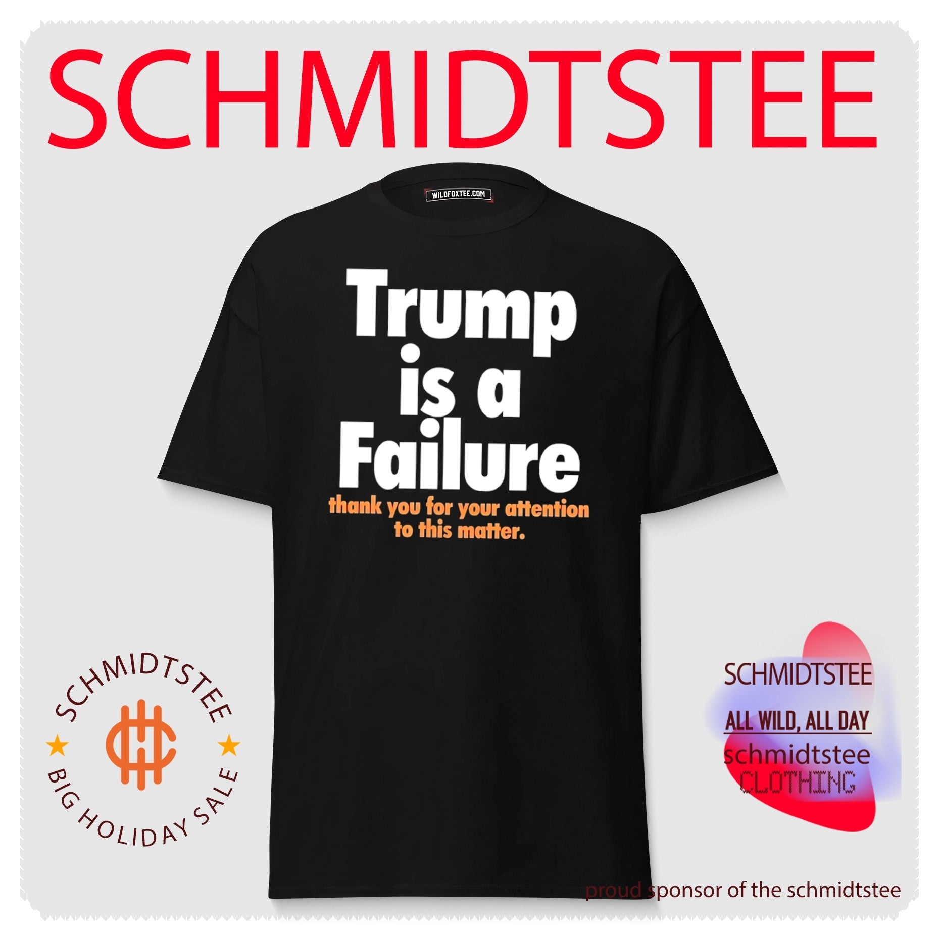 Trump is a failure thank you for your attention to this matter shirt
