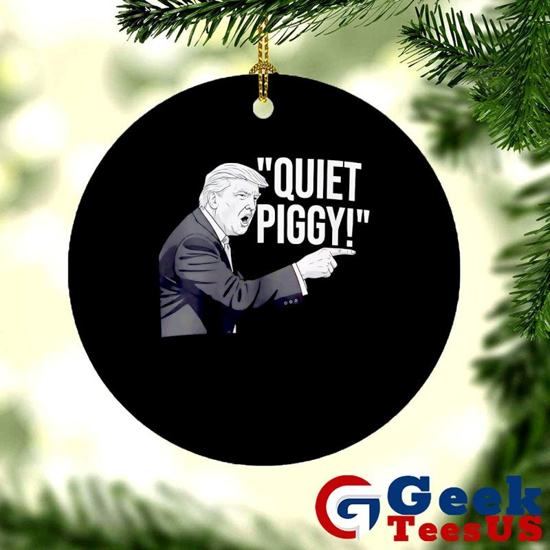 Trump scream Quiet Piggy shirt