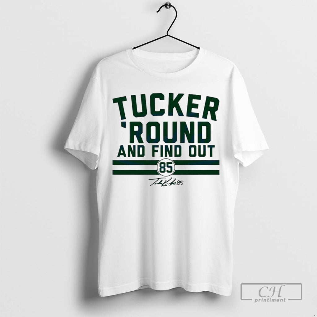 Tucker Kraft Tucker Round And Find Out Number 85 Signature Ladies