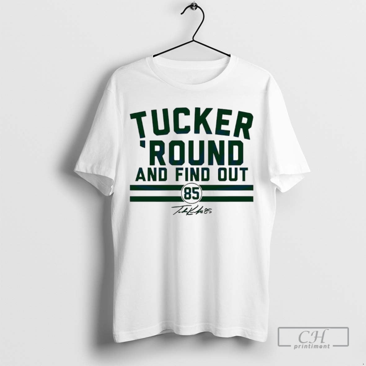 Tucker Kraft Tucker Round And Find Out Number 85 Signature Ladies