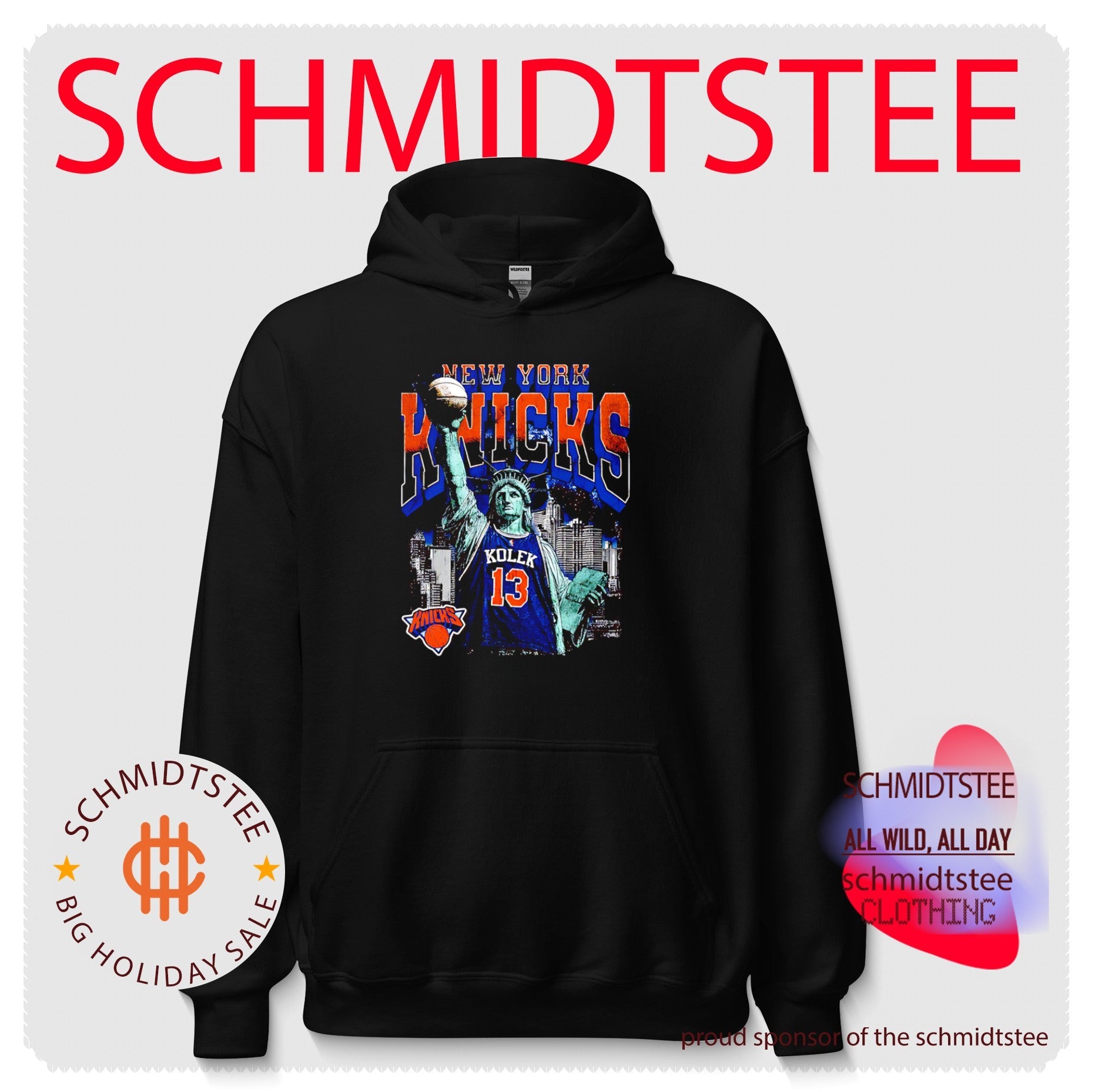 Tyler Kolek New York Knicks Statue Of Liberty vintage shirt