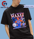 Tyrese Maxey Philadelphia 76ers NBA player Collage signature shirt