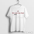 Umass Minutemen Dad Definition T Shirt