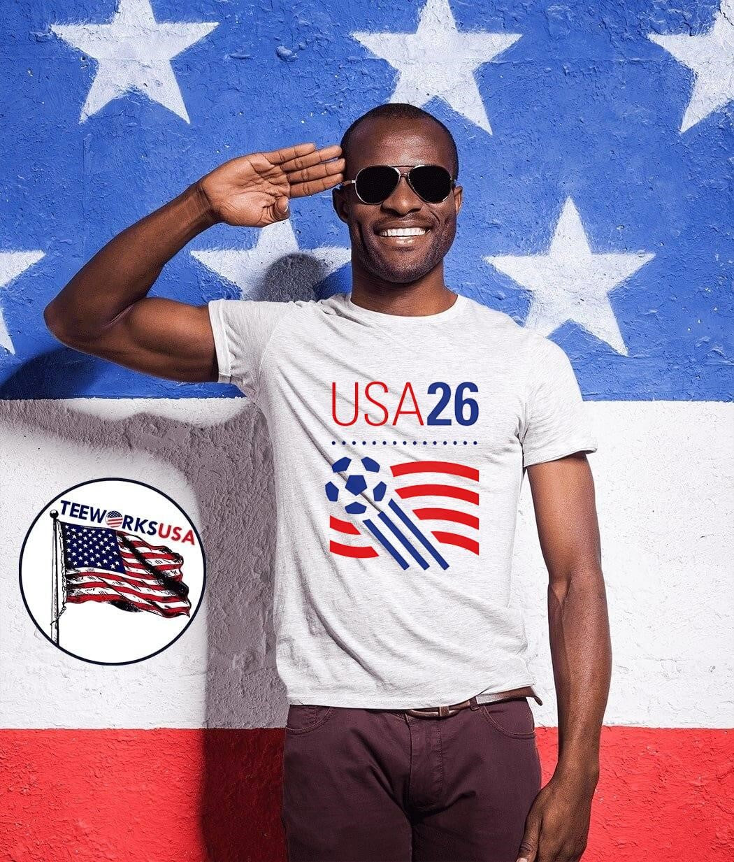 USA 2026 World Cup Soccer Ball Graphic shirt