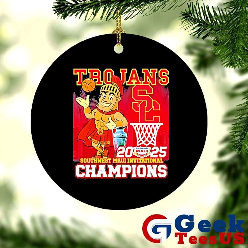 USC Trojans Southwest Maui Invitational Champions 2025 graphic shirt