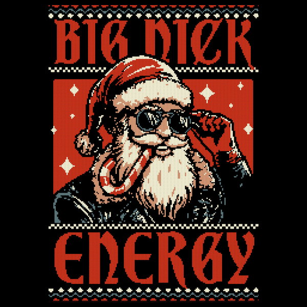 Ugly Sweater Big Santa Claus